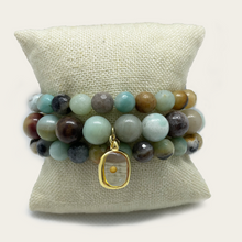 Load image into Gallery viewer, Mustard Seed Trio Set - Amazonite
