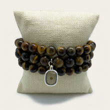 Load image into Gallery viewer, Mustard Seed Trio Set - Tiger&#39;s Eye
